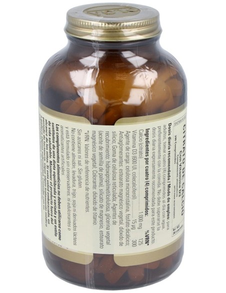 Citrato De Calcio Con Vitamina D 240Comp