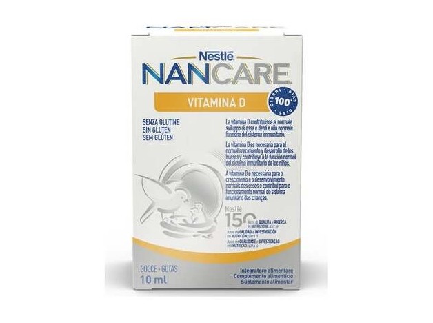 Nestlé Nancare Vitamina D Gotas 10Ml