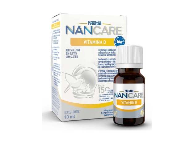 Nestlé Nancare Vitamina D Gotas 10Ml