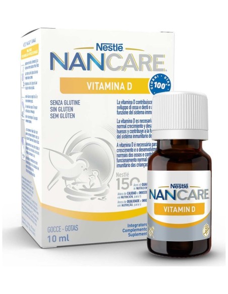Nestlé Nancare Vitamina D Gotas 10Ml
