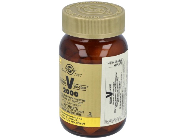 Solgar Fórmula Multinutriente VM-2000 60 Tabletas