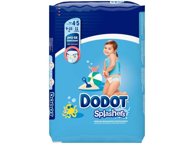 Dodot Splashers Bañador Desechable Talla 4-5 +...