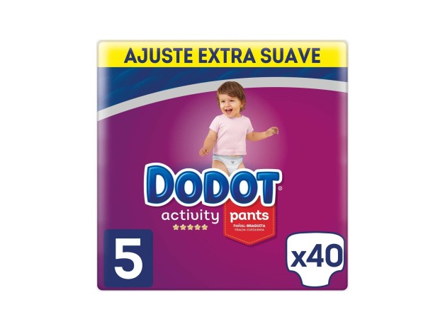 Dodot Pants Activity Talla 5 Pañal-Braguita...