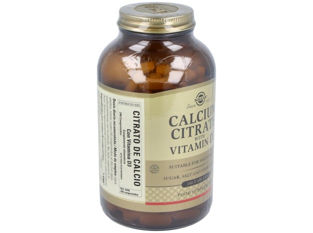 Citrato De Calcio Con Vitamina D 240Comp