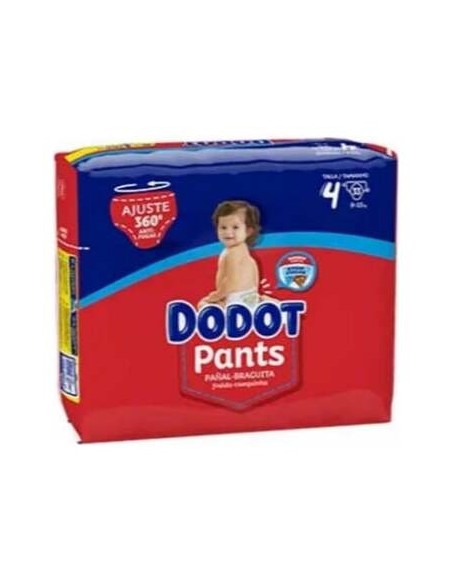 Dodot Pants Pañal-Braguita Talla 4 9-15 Kg 33 U
