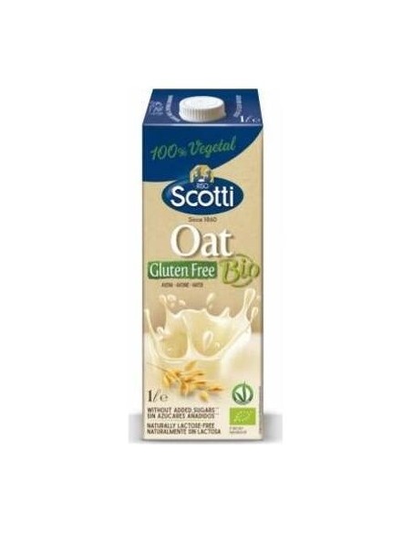 Riso Scotti Bebida Vegetal De Avena Sin Gluten Bio 1L