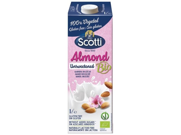Bebida Vegetal De Almendras Sin Azucar 1L. Bio Sg