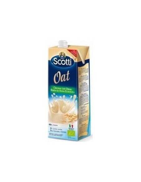 Riso Scotti Bebida Vegetal De Avena Con Calcio Bio 1L