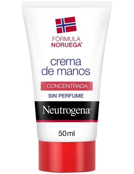Neutrogena Crema De Manos Concentrada Sin Perfume, 50 Ml