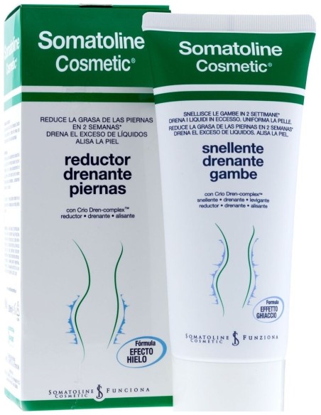 Somatoline Reductor Drenante Piernas, 200 Ml