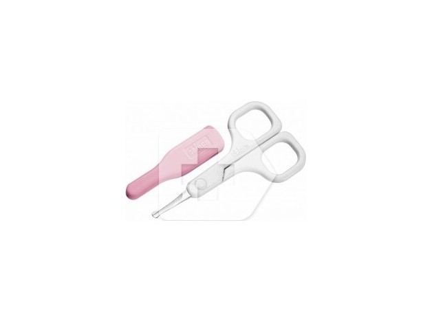 Chicco Tijeras De Seguridad Color Rosa, 1 Ud