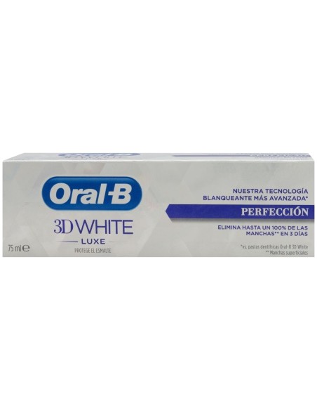 Oral-B 3D White Luxe Perfección Pasta De Dientes, 75 Ml