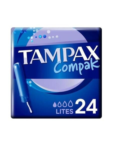 Tampax Tampones Compak Lites 24Uds
