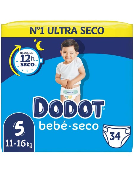 Dodot Pañal Talla 5 11-17 Kg, 26 Uds