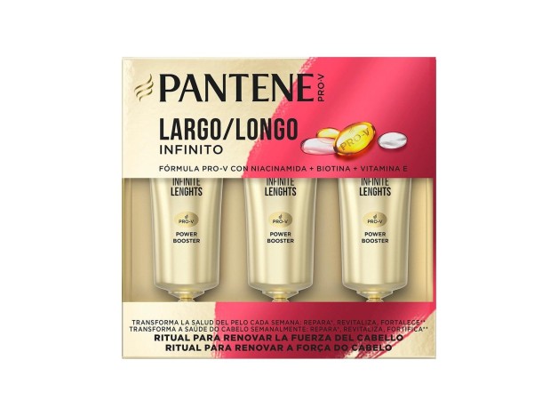 Pantene Pro-V Largo Infinito Ampollas 3X15Ml