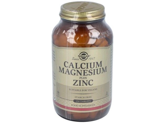 Solgar Calcio Magne Plus Zinc 250Comprimidos