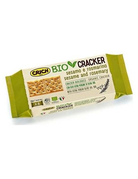 Crich Crackers Sésamo Romero Bio 250G