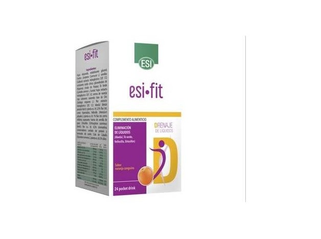 Esi Fit Drenaje De Líquidos Naranja Sanguina 24...