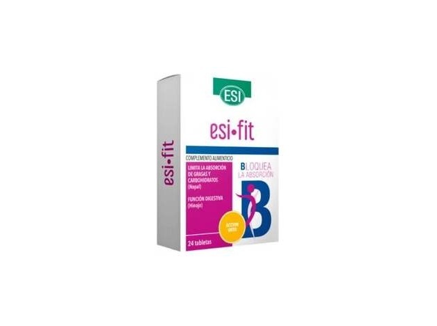 Esi Fit Bloquea Absorción Acción Urto 24 Tabletas