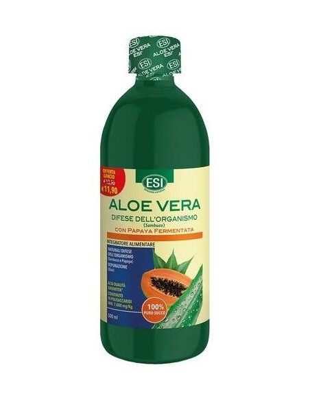 Zumo De Aloe Vera Con Papaya 500Ml.
