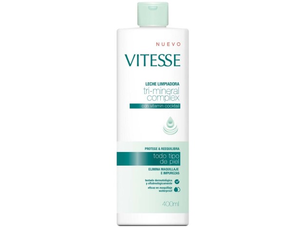 Vitesse Tri-Mineral Complex Leche Limpiadora 400Ml