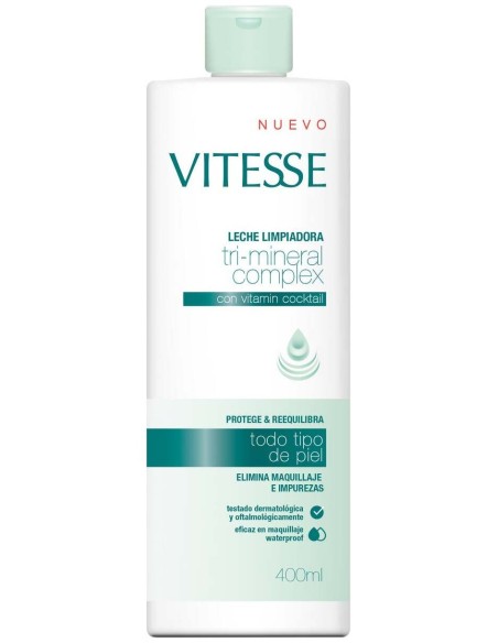 Vitesse Tri-Mineral Complex Leche Limpiadora 400Ml