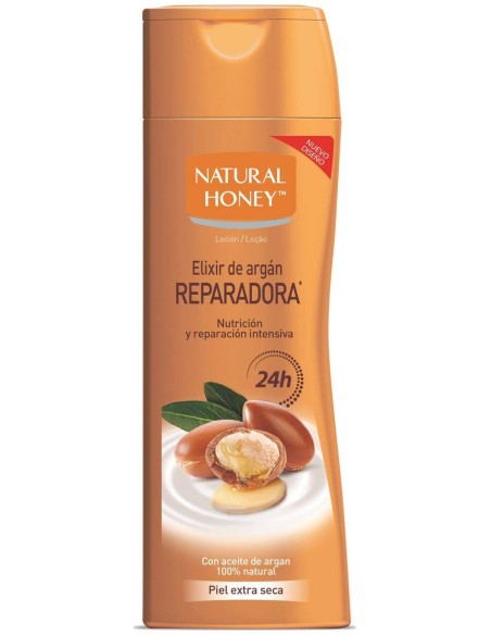 Natural Honey Elixir De Argán Loción Corporal 330Ml