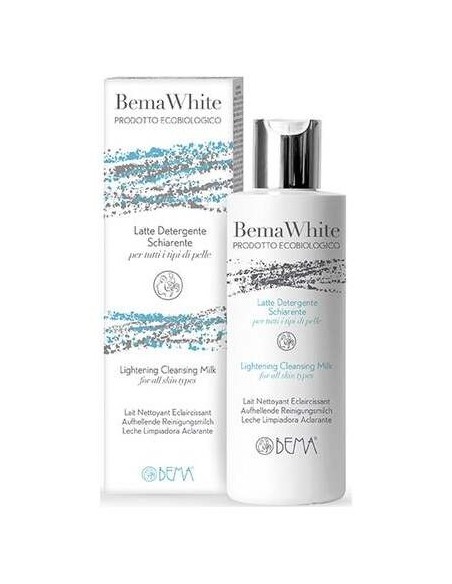 Bema White Leche Limpiadora Aclarante 200Ml. Bio