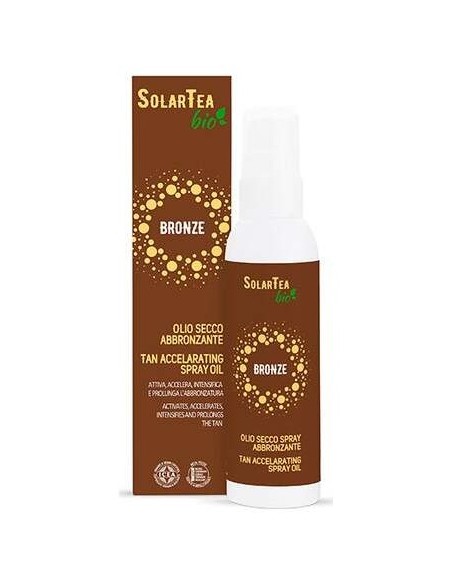 Solar Tea Aceite Bronceador Spray 100Ml. Bio
