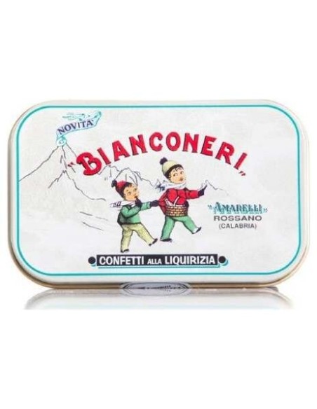 Amarelli Bianconeri Menta Azucarada 12X50G