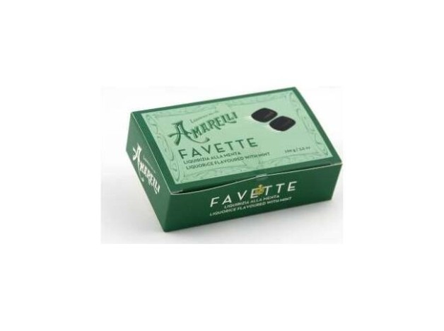Amarelli Green Favette Menta 12X100G