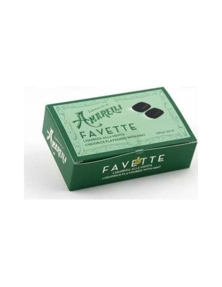 Amarelli Green Favette Menta 12X100G