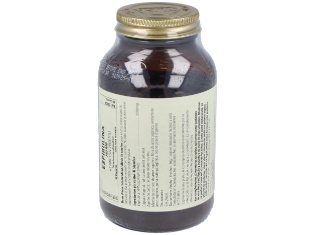 Solgar Espirulina Vegetariana 80Cáps 750Mg