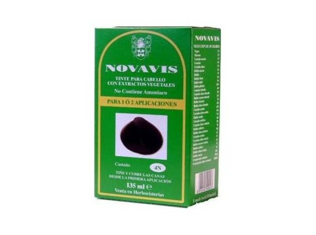 Tinte Novavis 4R Castaño Cobrizo 120Ml.