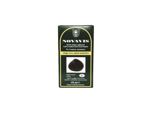 Tinte Novavis 5R Castaño Claro Cobrizo 120Ml.