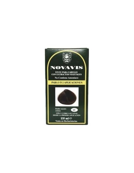 Tinte Novavis 5R Castaño Claro Cobrizo 120Ml.