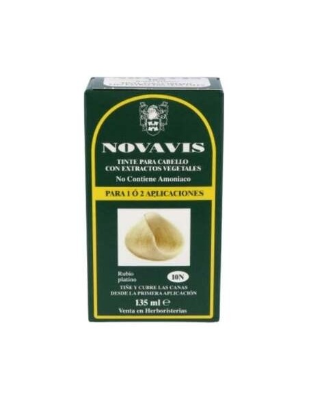 Tinte Novavis 10N Rubio Platino 120Ml.