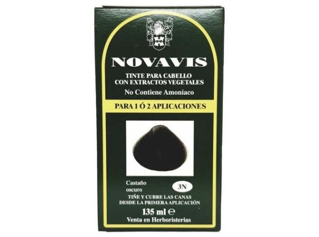 Tinte Novavis 3N Castaño Oscuro 120Ml.