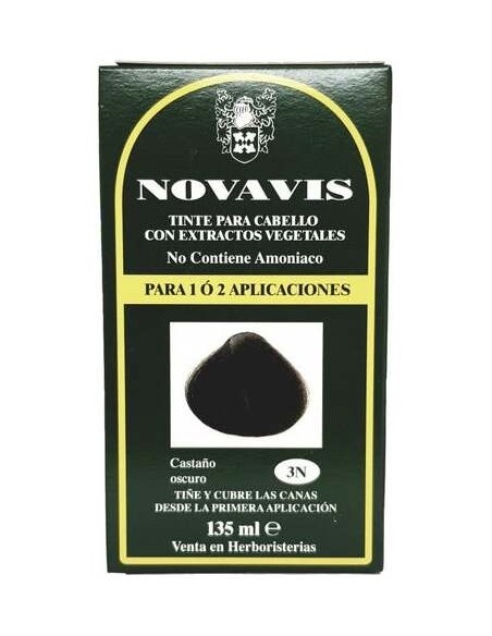 Tinte Novavis 3N Castaño Oscuro 120Ml.