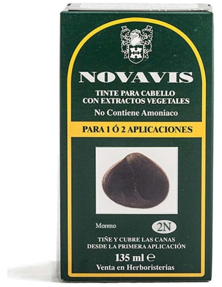 Novavis Tinte Para Cabello 2N Moreno 135Ml