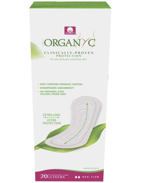 Organyc Salva Slip Maxi 20Uds