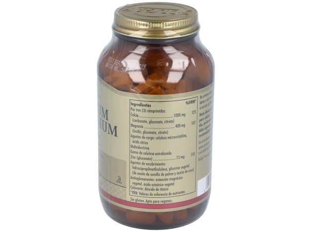 Solgar Calcio Magne Plus Zinc 250Comprimidos