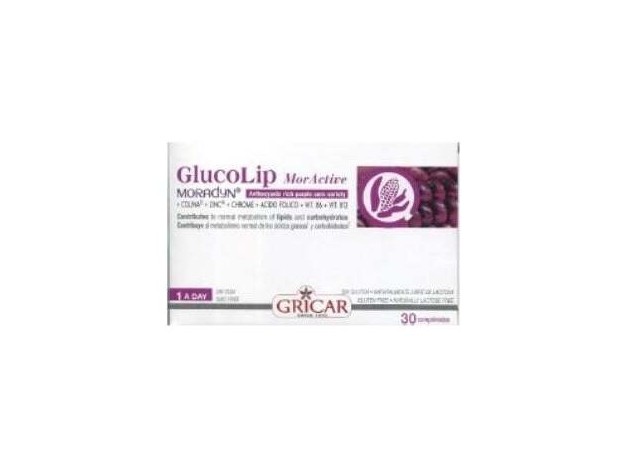 Gricar Glucolip Mor Active 30Comp