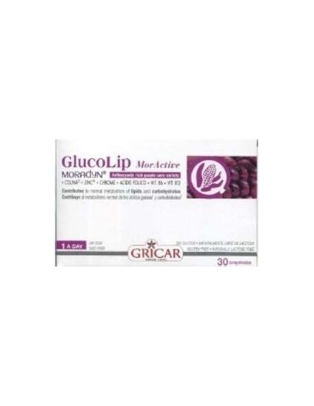 Gricar Glucolip Mor Active 30Comp