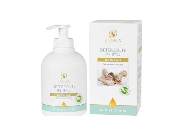 Flora Gel Intimo Neutro Con Aloe Vera 250Ml