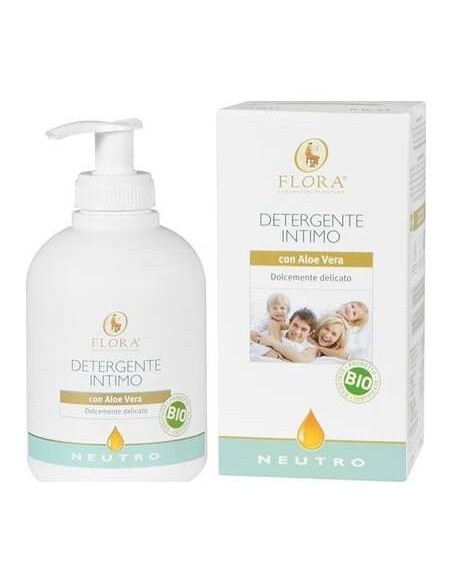 Flora Gel Intimo Neutro Con Aloe Vera 250Ml