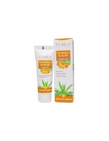 Flora Crema Calmante Irritaciones Calendula Aloe Vera 75Ml