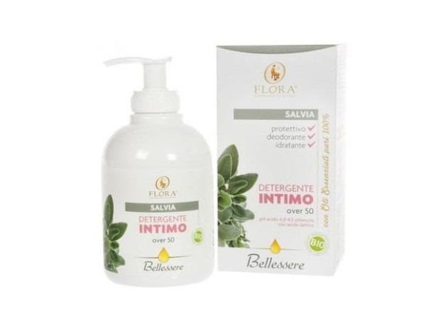 Flora Gel Íntimo +50 Menopausia Salvia Bio 250Ml