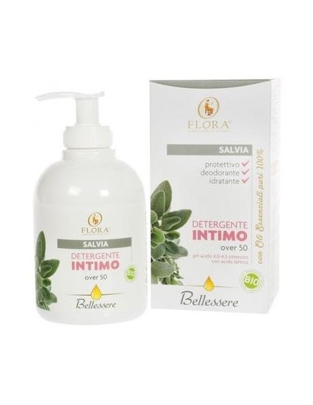Flora Gel Íntimo +50 Menopausia Salvia Bio 250Ml