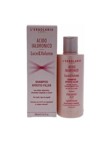 L'Erbolario Champô Ácido Hialurónico Luce%26Volume 200Ml